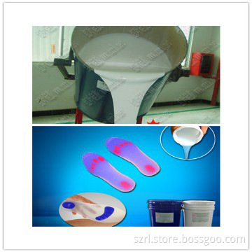 medical grade silicone rubber skin liquid for orthopedic insoles